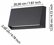 Накладной светильник Eglo Spongano 900887 цвет плафона/подвески Черный, цвет арматуры Черный-2