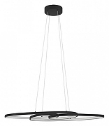 Подвесной светильник Eglo Gianella 900948 цвет плафона/подвески Белый, Черный, цвет арматуры Черный-1