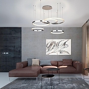 Подвесной светильник Eurosvet Posh 90175/5 хром цвет плафона/подвески Прозрачный, Медь, цвет арматуры Медь-7