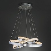 Подвесной светильник Eurosvet Posh 90176/3 хром цвет плафона/подвески Прозрачный, Медь, цвет арматуры Медь-3