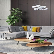 Подвесной светильник Eurosvet Posh 90176/3 хром цвет плафона/подвески Прозрачный, Медь, цвет арматуры Медь-5