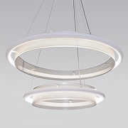 Подвесной светильник Eurosvet Imperio 90241/2 белый/ серебро Smart цвет плафона/подвески Белый, Серебро, цвет арматуры Белый, Серебро-3