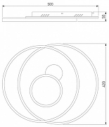 Накладной светильник Eurosvet Carol1ne 90256/1 белый цвет плафона/подвески Белый, цвет арматуры Белый-6