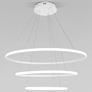 Подвесной светильник Eurosvet Collars 90264/3 белый цвет плафона/подвески Белый, цвет арматуры Белый