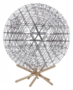 Торшер Loft it Raimond 9027-89F цвет плафона/подвески Хром, цвет арматуры Коричневый