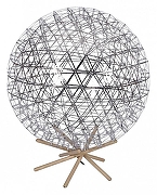 Торшер Loft it Raimond 9027-89F цвет плафона/подвески Хром, цвет арматуры Коричневый-1