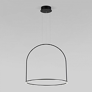 Подвесной светильник Eurosvet Over 90323/1 черный цвет плафона/подвески Черный, цвет арматуры Черный