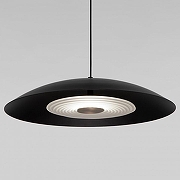 Подвесной светильник Eurosvet Kontur 90328/1 черный цвет плафона/подвески Черный, цвет арматуры Черный