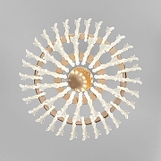 Подвесной светильник Bogate's Farfalla 90374/2 цвет плафона/подвески Прозрачный, цвет арматуры Золото-1