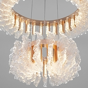 Подвесной светильник Bogate's Farfalla 90374/2 цвет плафона/подвески Прозрачный, цвет арматуры Золото-3