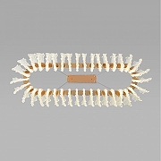 Подвесной светильник Bogate's Farfalla 90376/1 цвет плафона/подвески Прозрачный, цвет арматуры Золото-2