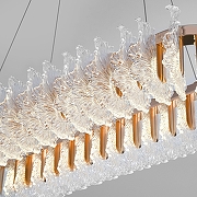 Подвесной светильник Bogate's Farfalla 90376/1 цвет плафона/подвески Прозрачный, цвет арматуры Золото-3