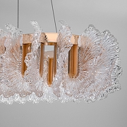 Подвесной светильник Bogate's Farfalla 90376/1 цвет плафона/подвески Прозрачный, цвет арматуры Золото-4