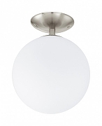 Светильник на штанге Eglo Rondo 91589 цвет плафона/подвески Опал, цвет арматуры Никель