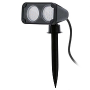 Ландшафтный светильник Eglo Nema 1 93385 цвет плафона/подвески Прозрачный, цвет арматуры Черный