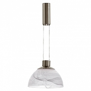 Подвесной светильник Eglo Montefio 93466 цвет плафона/подвески Белый, цвет арматуры Никель