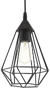 Подвесной светильник Eglo Tarbes 94187 цвет плафона/подвески Черный, цвет арматуры Черный