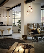 Подвесной светильник Eglo Tarbes 94195 цвет плафона/подвески Медь, цвет арматуры Черный-2