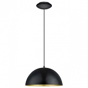 Подвесной светильник Eglo Gaetano 1 94935 цвет плафона/подвески Черный, Золото, цвет арматуры Черный-1