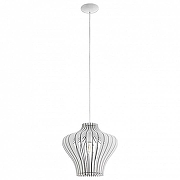 Подвесной светильник Eglo Cossano 2 95253 цвет плафона/подвески Белый, Черный, цвет арматуры Белый-1