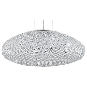 Подвесной светильник Eglo Clemente 95287 цвет плафона/подвески Прозрачный, цвет арматуры Хром