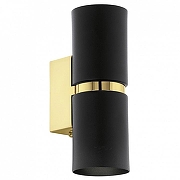 Бра Eglo Passa 95364 цвет плафона/подвески Черный, цвет арматуры Золото