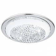 Накладной светильник Eglo Acolla 95639 цвет плафона/подвески Белый, Прозрачный, цвет арматуры Хром