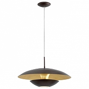 Подвесной светильник Eglo Nuvano 95755 цвет плафона/подвески Золото, Коньячный, цвет арматуры Коричневый-1