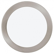 Встраиваемый светильник Eglo Fueva 1 96408 цвет плафона/подвески Белый, цвет арматуры Никель