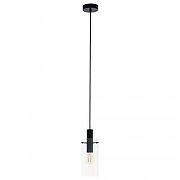 Подвесной светильник Eglo Montefino 97366 цвет плафона/подвески Прозрачный, цвет арматуры Черный-1