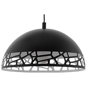 Подвесной светильник Eglo Savignano 97441 цвет плафона/подвески Черный, цвет арматуры Черный