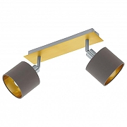 Спот Eglo Valb1ano 97537 цвет плафона/подвески Золото, Коричневый, цвет арматуры Золото