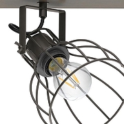 Спот Eglo Sambatello 98136 цвет плафона/подвески Коричневый, цвет арматуры Коричневый-1