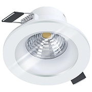 Встраиваемый светильник Eglo Salabate 98238 цвет плафона/подвески Прозрачный, цвет арматуры Белый