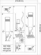 Ландшафтный светильник Eglo Don1nn1 1 98272 цвет плафона/подвески Белый, цвет арматуры Антрацит-1