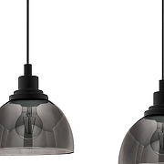 Подвесной светильник Eglo Beleser 98384 цвет плафона/подвески Черный, цвет арматуры Черный-1