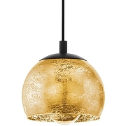 Подвесной светильник Eglo Albaracc1n 98525 цвет плафона/подвески Желтый, цвет арматуры Черный-1