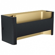 Накладной светильник Eglo Felon1che 98545 цвет плафона/подвески Черный, Золото, цвет арматуры Черный