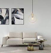 Подвесной светильник Eglo Man1zales 98834 цвет Латунь-2