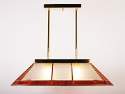 Подвесной светильник Doge Luce 989 989/2S.SC цвет плафона/подвески Белый, Оранжевый, цвет арматуры Золото-2