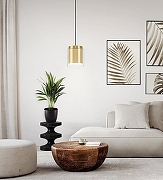 Подвесной светильник Eglo Lagun1tas 99651 цвет плафона/подвески Золото, цвет арматуры Черный-1