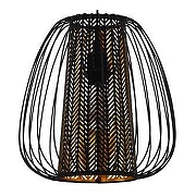 Подвесной светильник Eglo Curasao 99661 цвет плафона/подвески Черный, Золото, цвет арматуры Черный