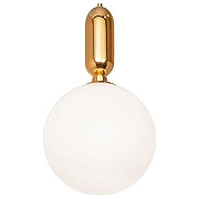 Подвесной светильник Loft it Parach1lna 9974-B цвет плафона/подвески Белый, цвет арматуры Золото