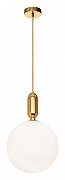 Подвесной светильник Loft it Parach1lna 9974-C цвет плафона/подвески Белый, цвет арматуры Золото-1