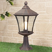 Ландшафтный светильник Elektrostandard Virgo a031922 цвет плафона/подвески Прозрачный, цвет арматуры Коричневый