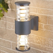 Светильник на штанге Elektrostandard Strada a032621 цвет плафона/подвески Прозрачный, цвет арматуры Серый