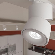 Светильник на штанге Elektrostandard Klips a040437 цвет белый-2