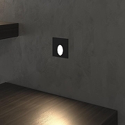 Встраиваемый светильник Elektrostandard Step 2 a049742 цвет плафона/подвески Черный, цвет арматуры Черный-1