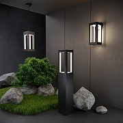 Светильник на штанге Elektrostandard Frame a051855 цвет плафона/подвески Черный, цвет арматуры Черный-3