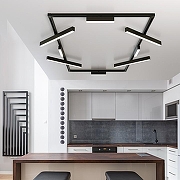 Накладной светильник Elektrostandard X-Line a052442 цвет черный-5